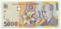 ROMANIA 5000 5.000 LEI 1998 [8] a UNC foto