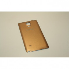 Capac Samsung Note 4 gold carcasa baterie N910F foto