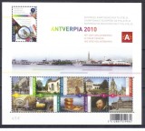 BELGIA 2010, Expozitia Internationala ANTVERPIA 2010, serie completa neuzata, MNH