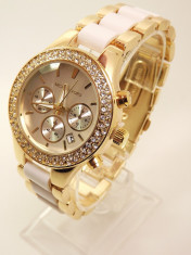 ceas dama MICHAEL KORS DIAMOND duble-gold (Poze reale,Garantie) foto