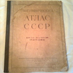 ATLAS GEOGRAFIC CCCP ( URSS )
