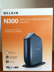 Router Wireless Belkin N300 1XWAN 4XLAN foto