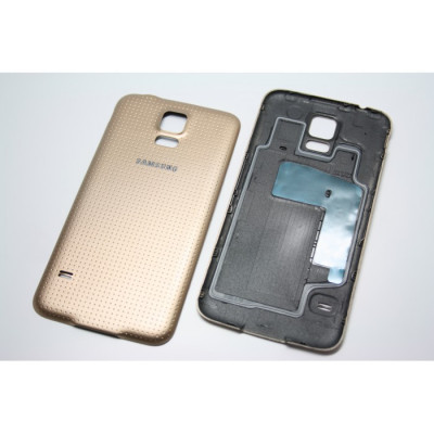 Capac Samsung Galaxy S5 G900 G900F original alb,negru,albastru si auriu foto