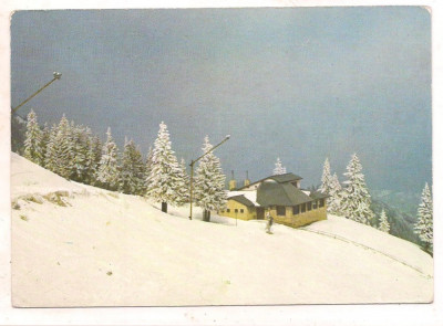 % carte postala (ilustrata)-MUNTII BUCEGI-Cabana Popasul Alpin foto