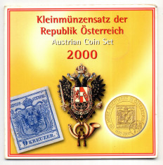 AUSTRIA SET MONETARIE 2000 PROOF foto