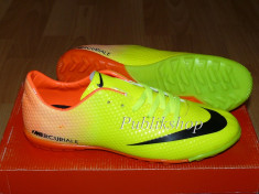 Adidasi Nike Mercurial Model Nou!!!Livrarea Gratuita prin Posta Romana!!! Fotbal/sala/sintetic galben foto