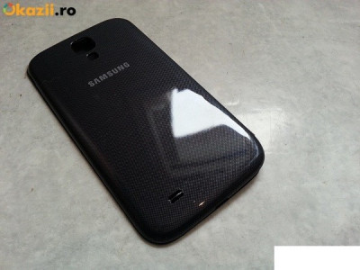 Capac carcasa Samsung S4 i9500 i9502 i9505 i9506 negru foto