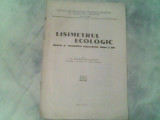 Lisimetrul ecologic-Aparat si rezultatele masuratorilor depe 3 ani-Dr.George Bujorean