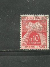 FRANTA 1960 - SPICE DE GRAU, timbru TAXA stampilat L323 foto
