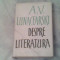 Despre literatura-A.V.Lunacearski