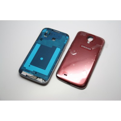 Carcasa originala Samsung i9505 red foto