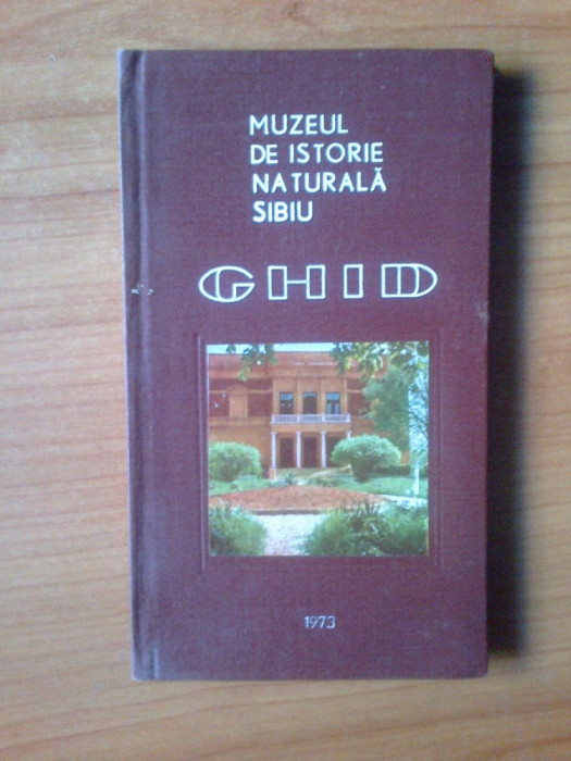 d2 Muzeul de istorie naturala Sibiu - Ghid - M. I. Doltu, I. Weiss