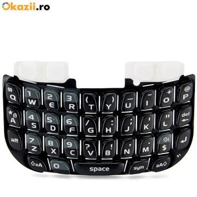 Tastatura keypad BlackBerry 8520 9300 black foto