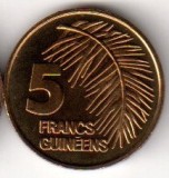 Guinea 5 franc 1985 UNC