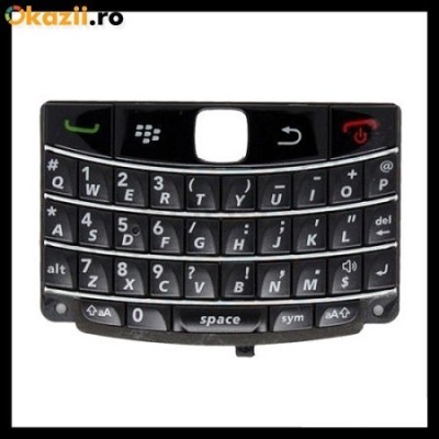 Tastatura keypad BlackBerry 9700 9780 black foto