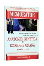 Memorator de anatomie, genetica si ecologie umana. Clasele 11 - 12 foto