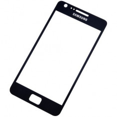 Geam sticla + adeziv lipici pentru touchscreen geam fata pentru digitizer touch screen Samsung I9100 M250s I9100G Galaxy S II S2 I9105 S 2 Plus NOU foto