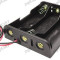 Suport baterie 3xR3, AAA, cu cablu - 123901