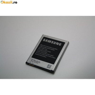 Acumulator Samsung Galaxy S3 i9300 i9305 EB-L1G6LLU original nou in folie foto