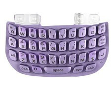 Tastatura keypad BlackBerry 8520 purple foto