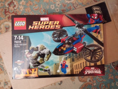 Lego - Super Heroes - 76016 Spider-Helicopter Rescue foto
