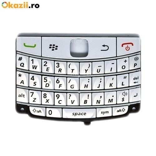 Tastatura keypad BlackBerry 9700 9780 white