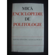 Ovidiu Trasnea - Mica enciclopedie de politologie (1977, editie cartonata)