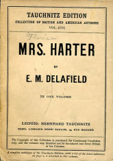 Mrs. Harter - Autor : E. M. Delafield - 61275 foto