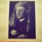 CARTE POSTALA - ROMANIA - JEAN VAN EYCK - OMUL CU TICHIE ALBASTRA - MUZEUL DE ARTA A R. P. R. GALERIA UNIVERSALA, NECIRCULATA .