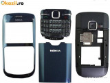 Carcasa originala Nokia C3 albastra