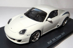 RAR! SPARK RUF RK coupe 2007 alb 1:43 foto