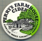 1895 INSIGNA - PERRY&#039;S FARMHOUSE CIDER (MUZEU DE BAUTURI NATURALE TIP CIDRU)- DOWLISH WAKE ILMINSTER SOMERSET- MAREA BRITANIE -starea care se vede