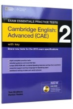 Exam Essentials Cambridge Advanced Practice Test 2 with Key + CD. 2015 Exam foto