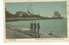 E 101 ILUSTRATA CONSTANTA - VEDEREA CAZINOULUI SI A BULEVARDULUI DE PE DIG foto