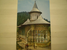 CARTE POSTALA - ROMANIA - BISERICA VORONET [ SEC. XV ] - NECIRCULATA . foto