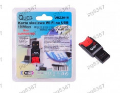 Adaptor Wi-Fi pe USB, IEEE802.11B/G/N, Quer - 401023 foto