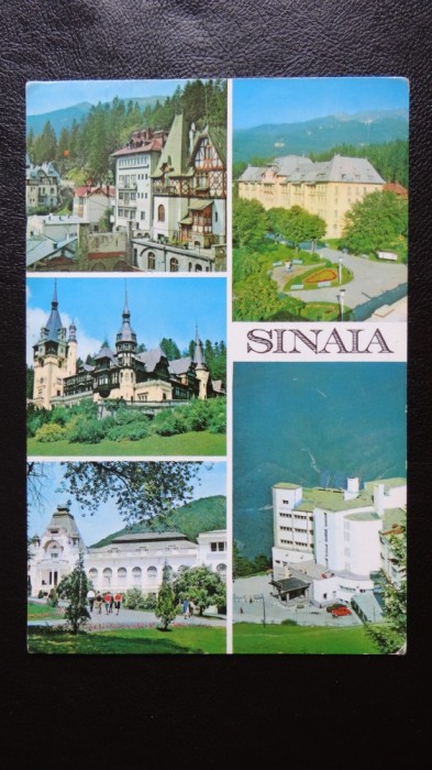 Vedere/Carte postala - RPR - Sinaia - Circulat