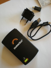 Incarcator (acumulator de rezerva) Portabil USB DURACELL 1800 mAh foto