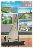 % carte postala (ilustrata)-EFORIE SUD-colaj