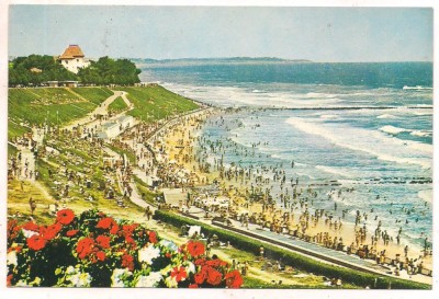 % carte postala (ilustrata)-EFORIE SUD -Plaja foto