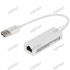 Adaptor USB Fast Ethernet, pentru tablete - 401058 foto