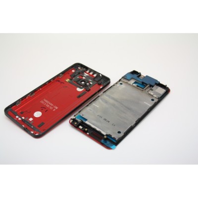 Carcasa Htc One M7 red foto