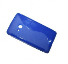 Husa Nokia lumia 535 - S Line - silicon albastru foto