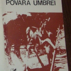 ION IUGA - POVARA UMBREI (VERSURI, editia princeps - 1987) [dedicatie / autograf]