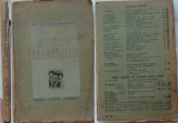 Al. O. Teodoreanu , Bercu Leibovici ,1938 , Editura Cultura Nationala , editia 1