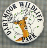 1910 INSIGNA - DARTMOOR WILDLIFE - PARK - DEVON -REGATUL UNIT AL MARII BRITANII -starea care se vede