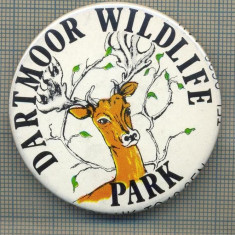 1910 INSIGNA - DARTMOOR WILDLIFE - PARK - DEVON -REGATUL UNIT AL MARII BRITANII -starea care se vede