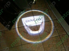 Led holograma logo DACIA 10W high power white foto