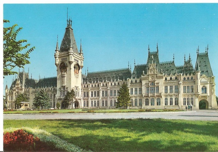 CPI (B5040) IASI. PALATUL CULTURII, EDITURA PENTRU TURISM, KRUGER, SCRISA SI NECIRCULATA, DATATA 20.4.1972