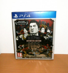 Joc PS4 - Sleeping Dogs: Definitive Edition Limited Edition ,de colectie,sigilat foto
